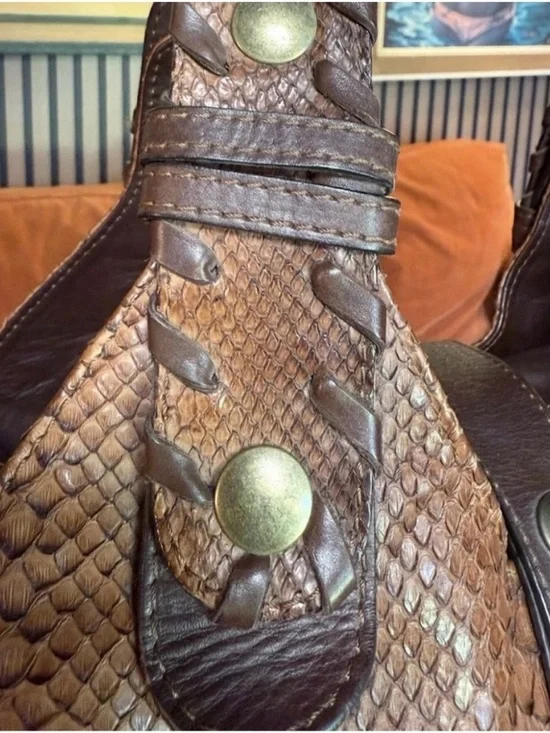 Chloe Python Handbag - Picture 4 of 10